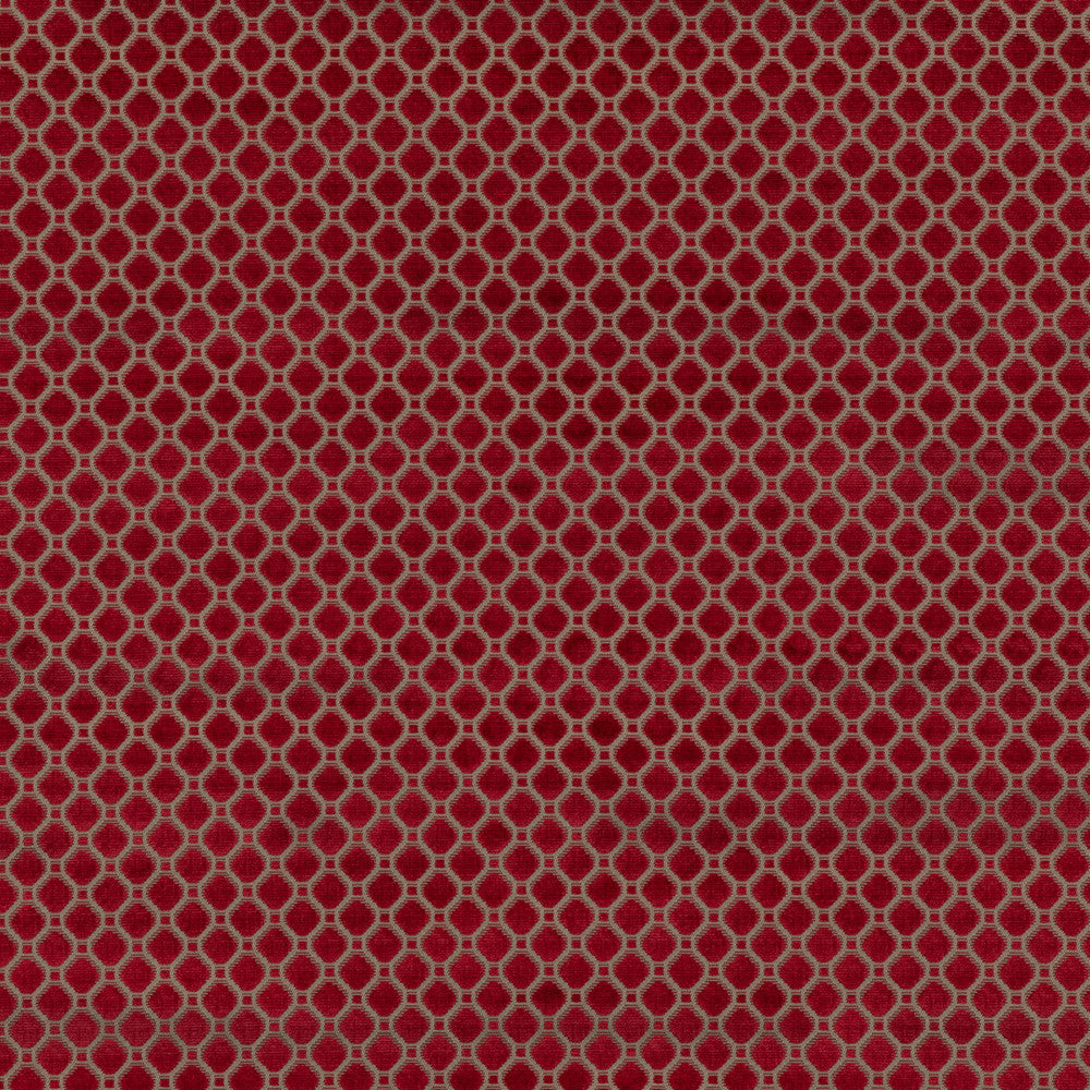 Indus Velvet Red by G P & J Baker Fabric G P & J Baker Fabric Indus Velvet RedFabric COROMANDEL VELVETS VISCOSE - 100% Belgium </p><p>Repeat: H: 1.379, V: 1.379 53.978 - Fabric Carolina -