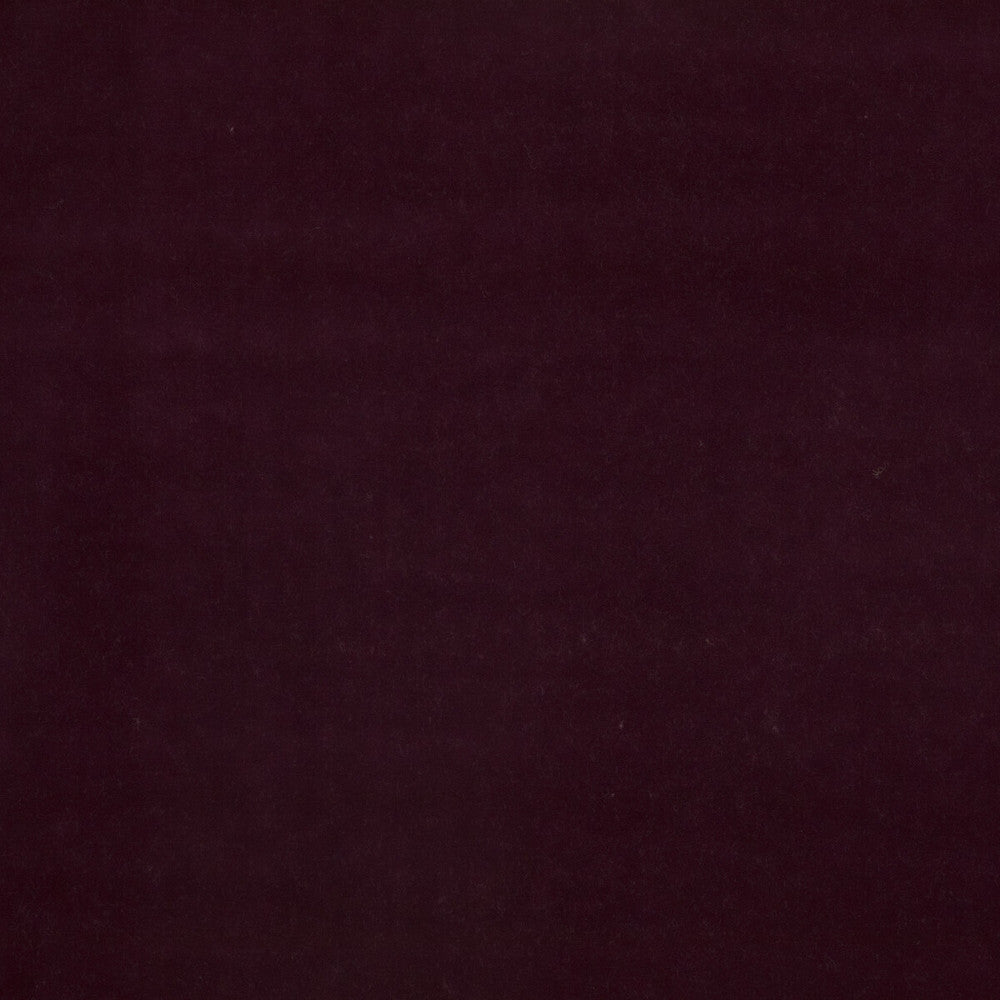 Baker House Velvet Aubergine by G P & J Baker Designer Fabric BAKER HOUSE VELVET COTTON - 89%;POLYESTER - 11% Italy HEAVY Horizontal: and Vertical: 55.16 - Swanky Fabrics -