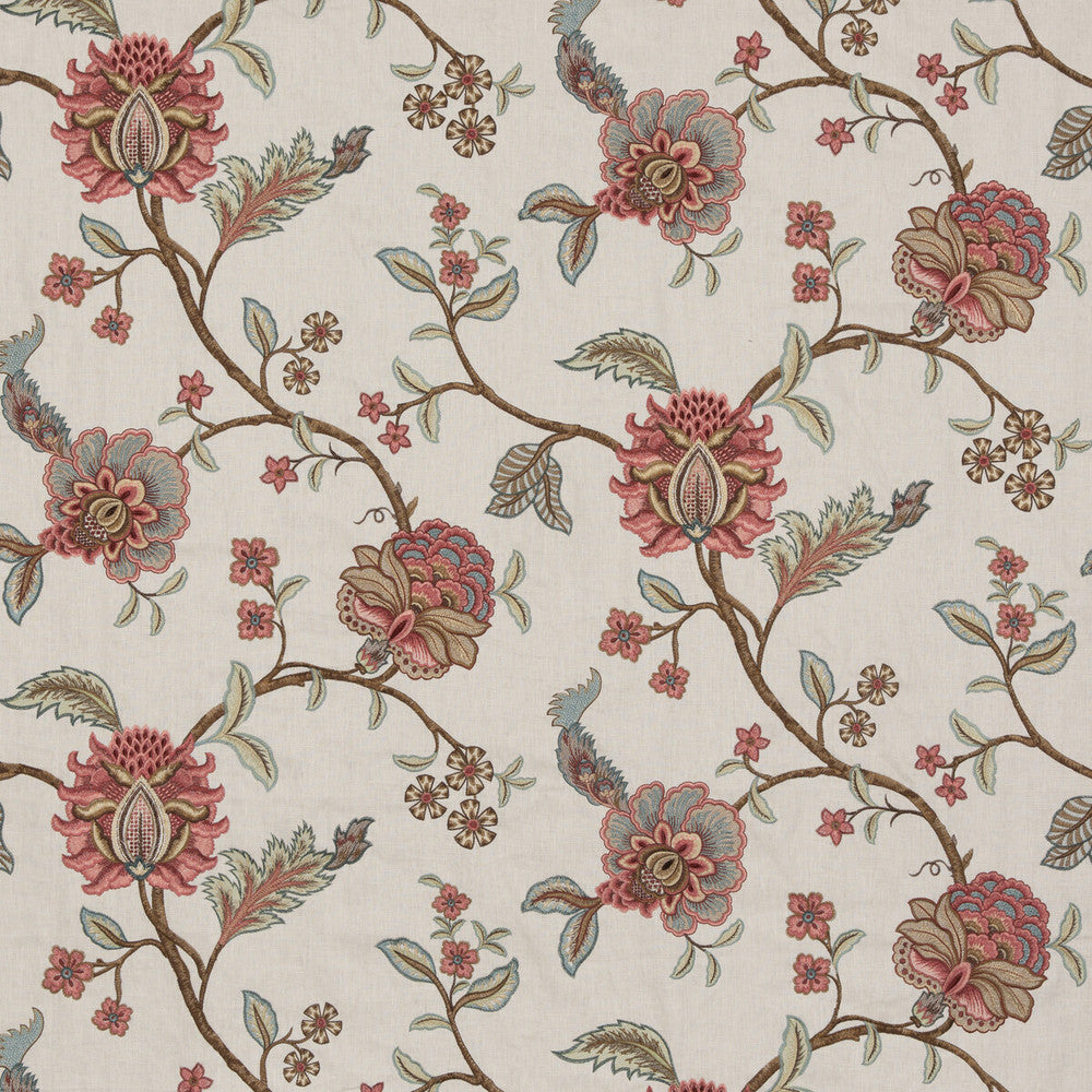 Sudbury Red by G P & J Baker Fabric G P & J Baker Fabric Sudbury RedFabric CASPIAN LINEN - 75%;VISCOSE - 19%;POLYESTER - 6% India </p><p>Repeat: H: 50.432, V: 31.126 50.432 - Fabric Carolina -