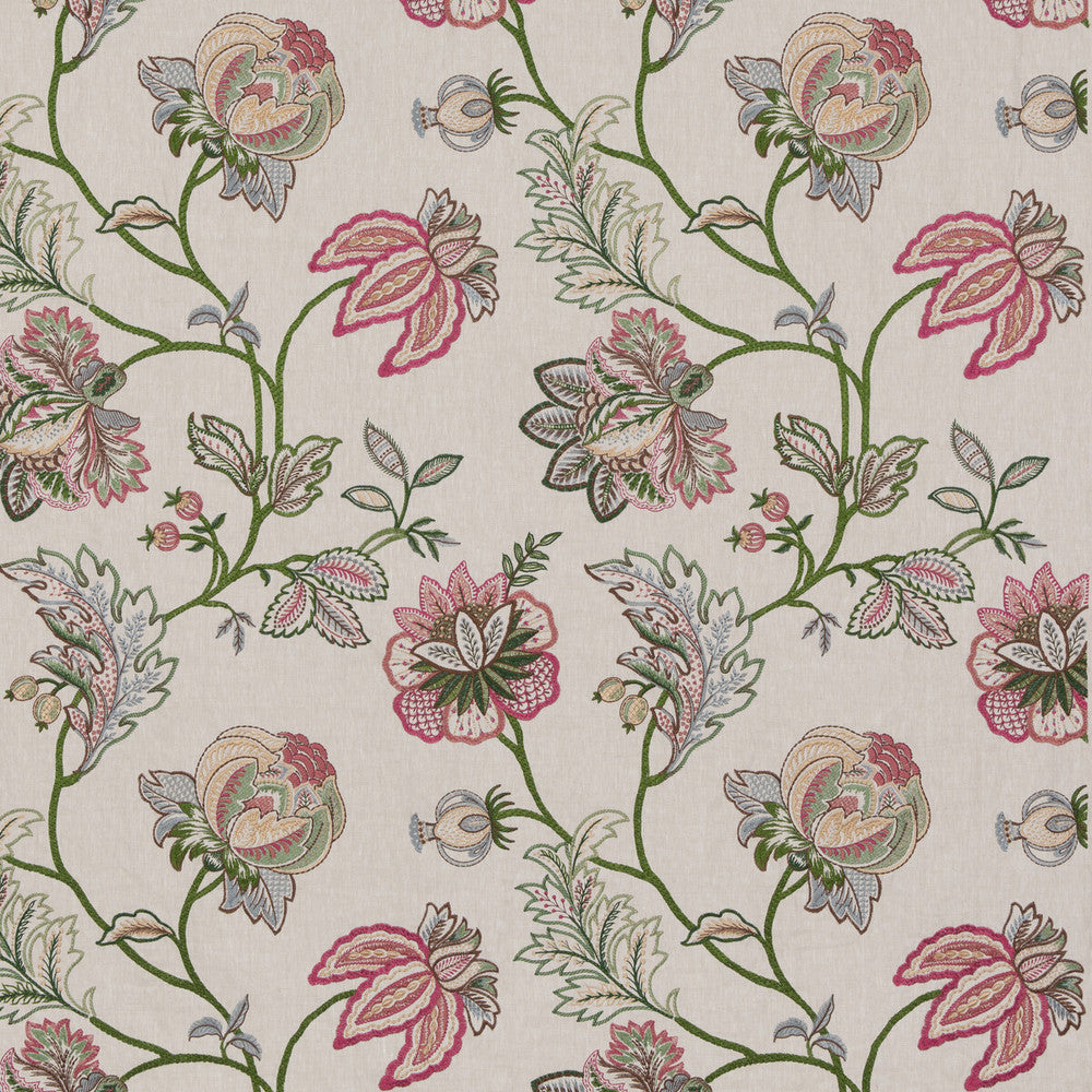 Agra Fuchsia by G P & J Baker Fabric G P & J Baker Fabric Agra FuchsiaFabric CASPIAN VISCOSE - 60%;LINEN - 26%;RAYON - 14% India </p><p>Repeat: H: 25.216, V: 30.338 50.432 - Fabric Carolina -