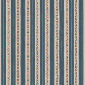 Ashlar Stripe Blue BF10943.1.0 By G P & J Baker Designer Fabric