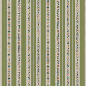 Ashlar Stripe Emerald BF10943.2.0 By G P & J Baker Designer Fabric