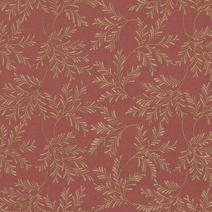 Chelsea Fern Red by G P & J Baker Designer Fabric