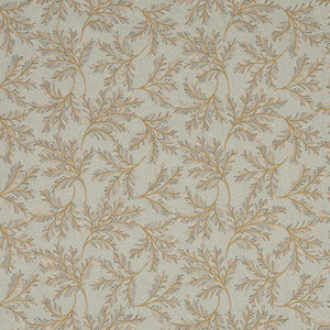 Chelsea Fern Aqua/Bronze by G P & J Baker Designer Fabric