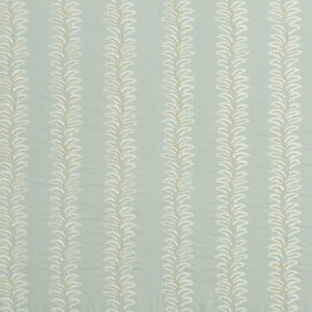 New Bradbourne Pale Aqua by G P & J Baker Designer Fabric LANGDALE LINEN - 64%;POLYESTER - 30%;VISCOSE - 6% India MEDIUM Horizontal: 5.91 and Vertical: 7.88 49.25 - Swanky Fabrics -