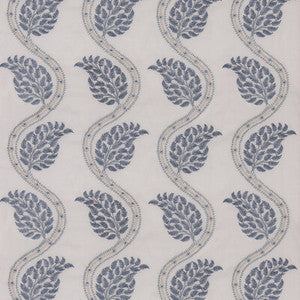 Filkins Blue BF11031.1.0 By G P & J Baker Designer Fabric