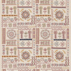 Spin Off Red/Green BF11055.3.0 By G P & J Baker Designer Fabric