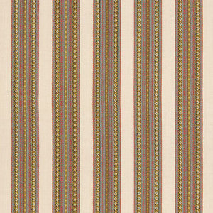 Worlds Apart Aqua/Ochre BF11059.5.0 By G P & J Baker Designer Fabric