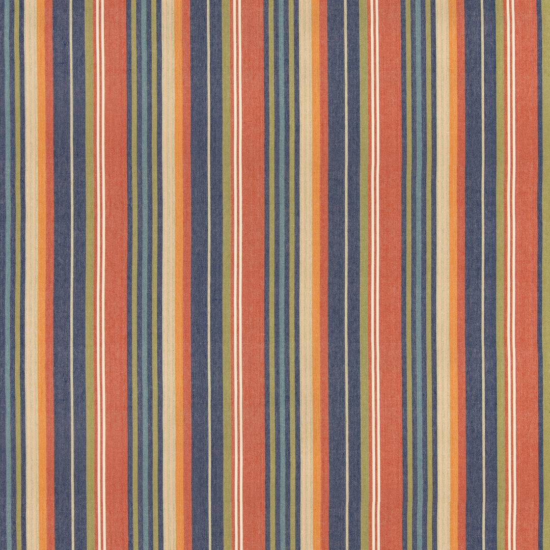 Petra Stripe - Red/Blue BF11082.5.0 by G P & J Baker Designer Fabric