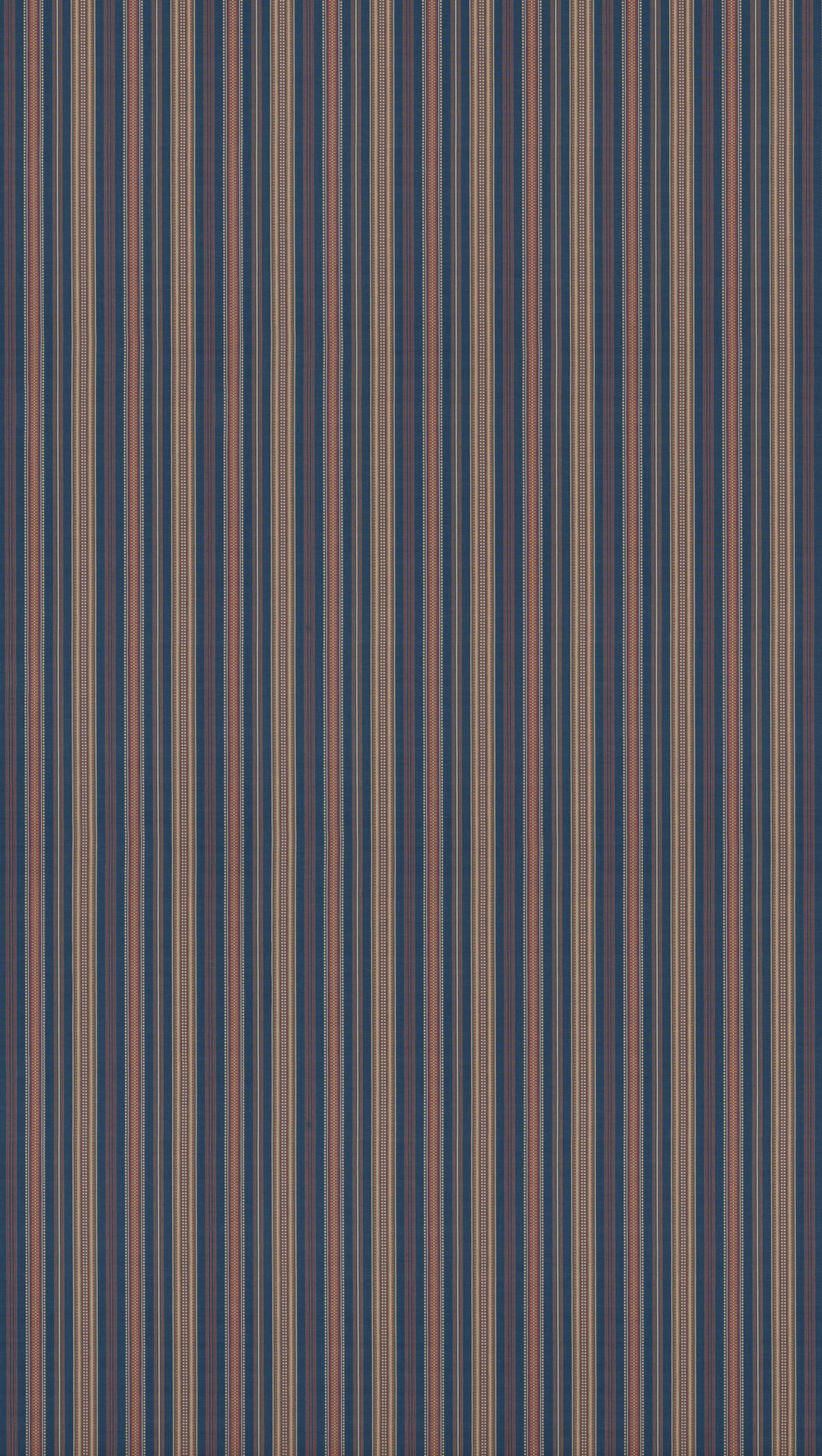 Penny Stripe - Indigo BF11113.680.0 by G P & J Baker Designer Fabric