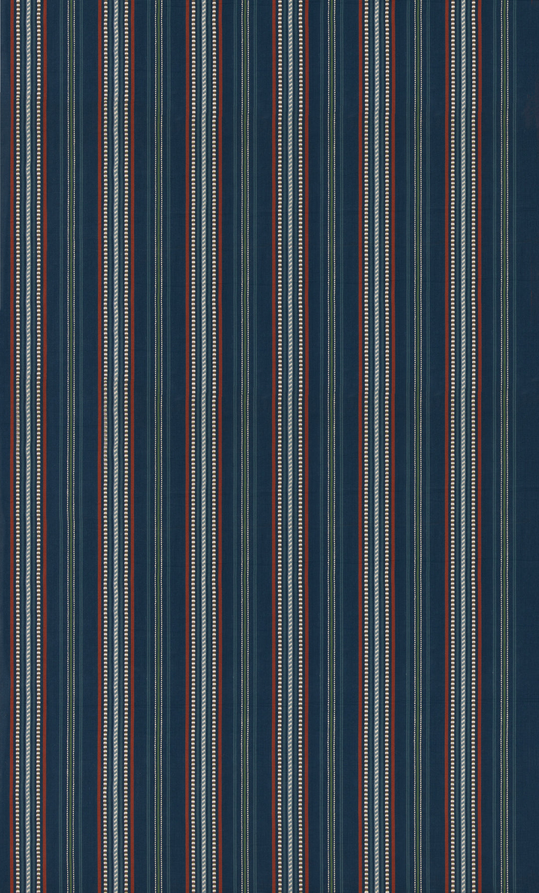Rufus Stripe - Indigo BF11115.680.0 by G P & J Baker Designer Fabric