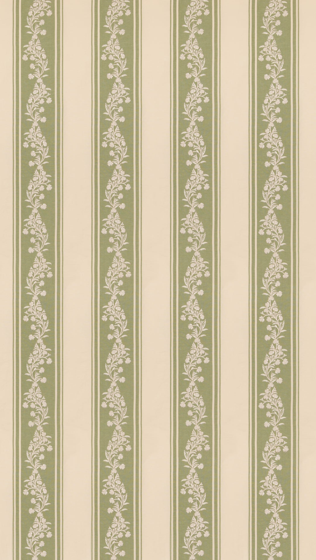 Aldbury Stripe - Green BF11121.735.0 by G P & J Baker Designer Fabric