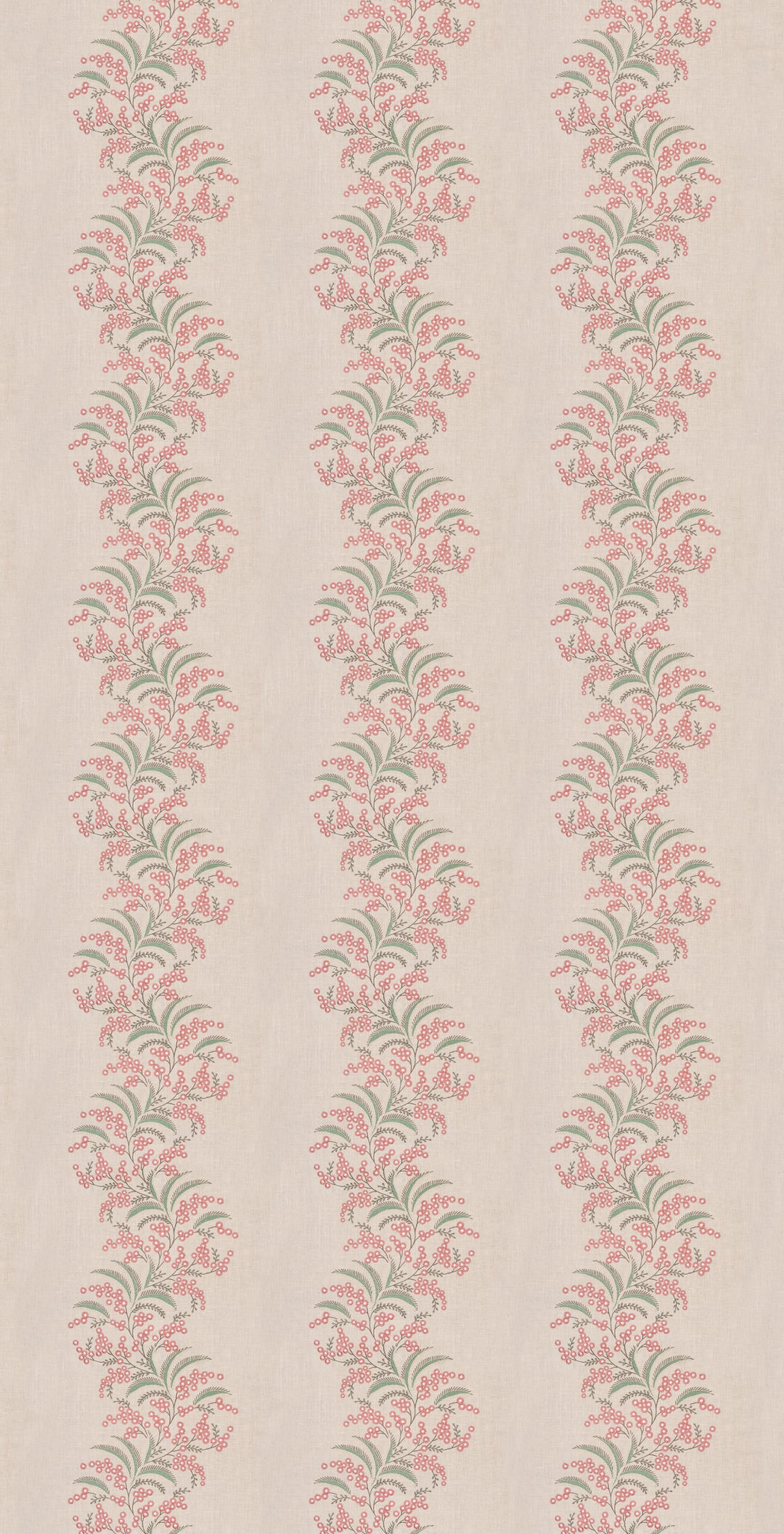Sea Aster - Soft Red BF11125.1.0 by G P & J Baker Designer Fabric