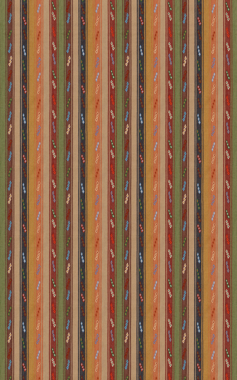 Tip Toe - Earth/Indigo BF11128.4.0 by G P & J Baker Designer Fabric