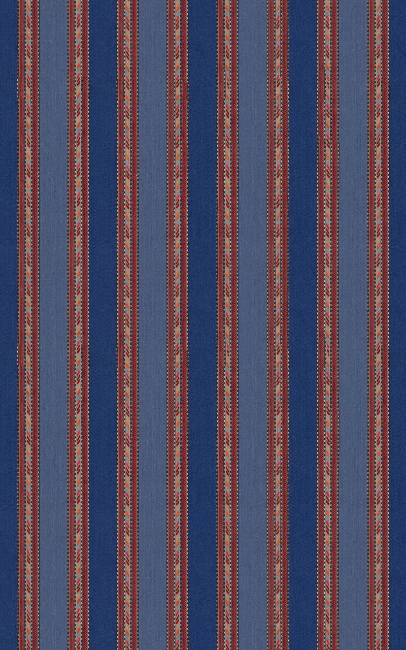 Zephyr - Blue BF11131.2.0 by G P & J Baker Designer Fabric