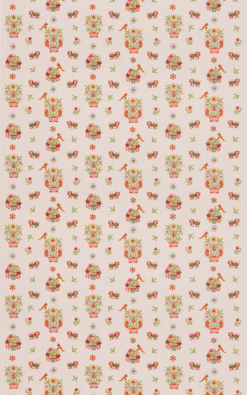 Roar Stitch - Green BF11141.2.0 by G P & J Baker Designer Fabric