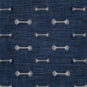 Barbell # 122 Cobalt by Maxwell Designer Fabric