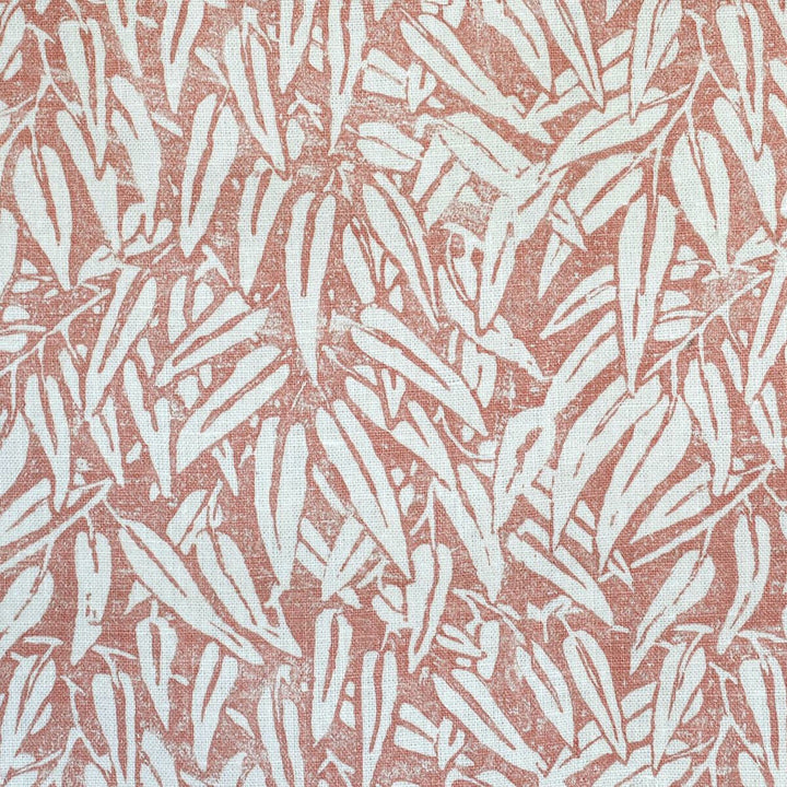 Willow Coral by Lee Jofa Designer Fabric BLITHFIELD LINEN - 100% United Kingdom Horizontal: 21 and Vertical: 22 52.75 - Swanky Fabrics -