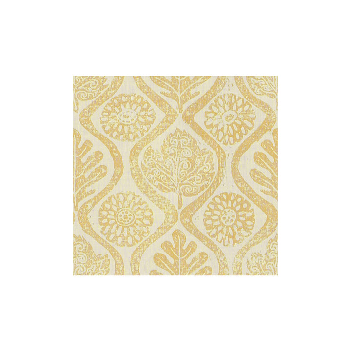 Oakleaves Yellow by Lee Jofa Designer Fabric BLITHFIELD LINEN - 100% United Kingdom - Horizontal: 44 and Vertical: 31.75 51 - Swanky Fabrics -