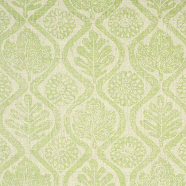Oakleaves Lime by Lee Jofa Designer Fabric BLITHFIELD LINEN - 100% United Kingdom Horizontal: 44 and Vertical: 31.75 51 - Swanky Fabrics -