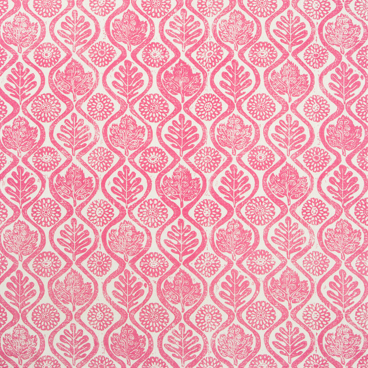 Oakleaves Fuschia by Lee Jofa Fabric Lee Jofa Fabric Oakleaves FuschiaFabric BLITHFIELD LINEN - 100% United Kingdom </p><p>Repeat: H: 44, V: 31.75 51 - Fabric Carolina -