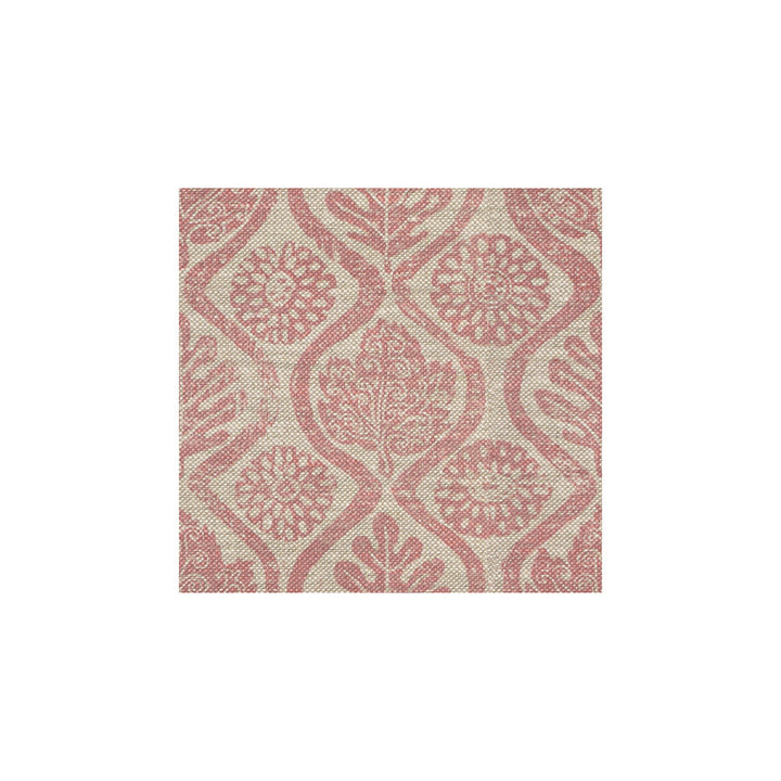 Oakleaves Pink/Oatmeal by Lee Jofa Designer Fabric BLITHFIELD LINEN - 100% United Kingdom Horizontal: 33 and Vertical: 33 51 - Swanky Fabrics -