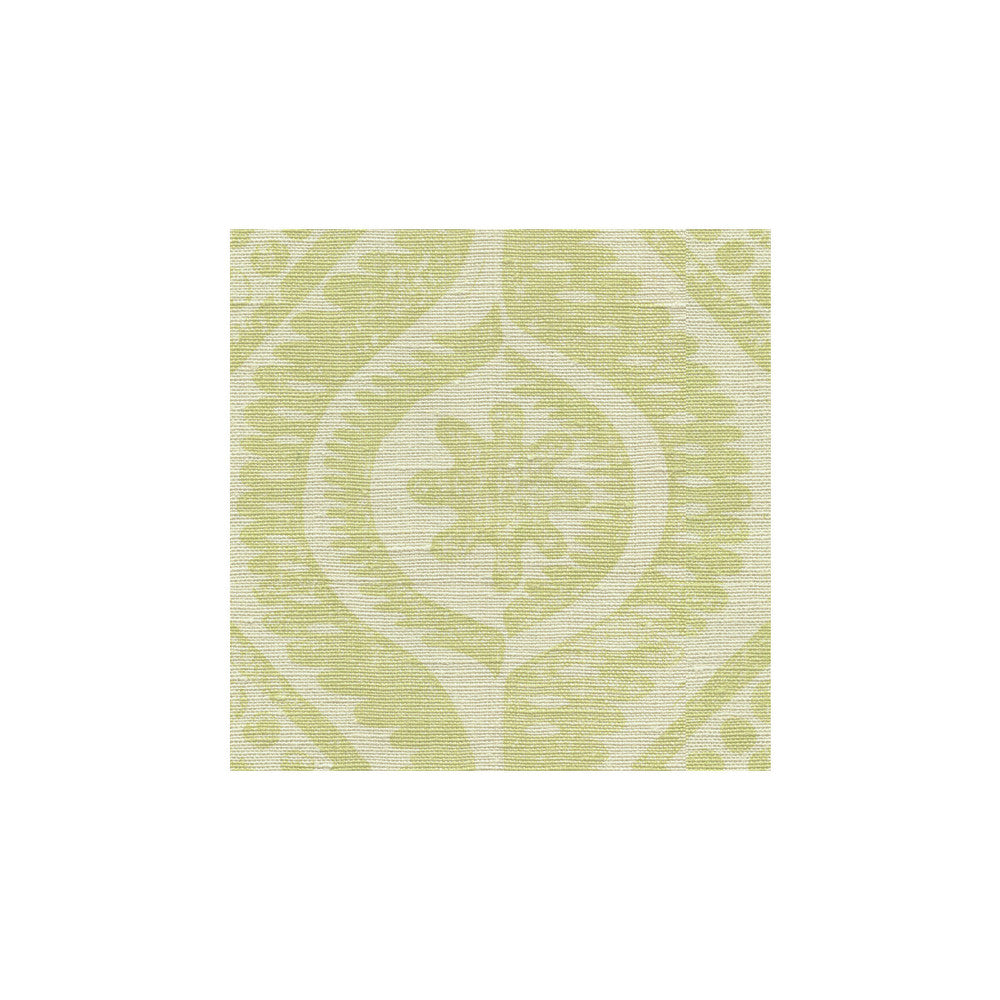 Damask Lime by Lee Jofa Designer Fabric BLITHFIELD LINEN - 100% United Kingdom Horizontal: 23 and Vertical: 22 53.5 - Swanky Fabrics -