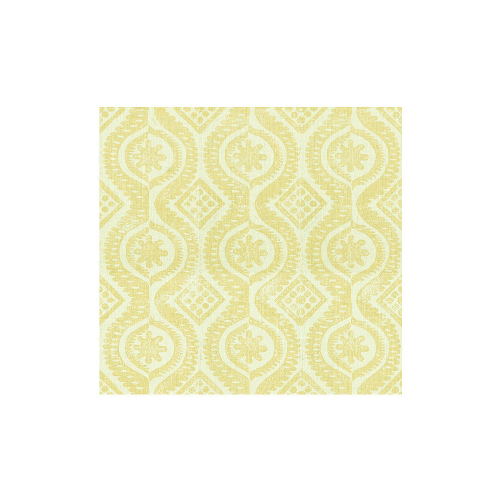 Damask Yellow by Lee Jofa Designer Fabric BLITHFIELD LINEN - 100% United Kingdom Horizontal: 23 and Vertical: 22 53.5 - Swanky Fabrics -