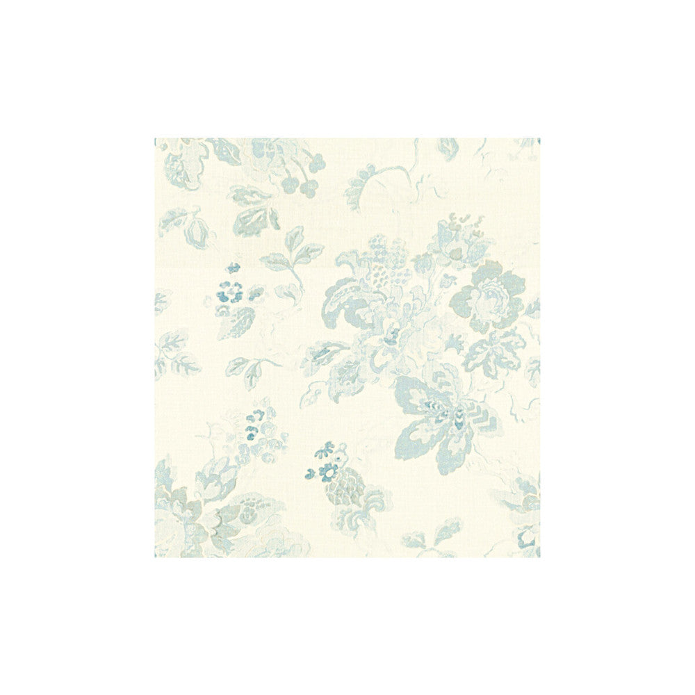Parnham Blue by Lee Jofa Designer Fabric BLITHFIELD LINEN - 100% United Kingdom Horizontal: 25.25 and Vertical: 28 51.5 - Swanky Fabrics -