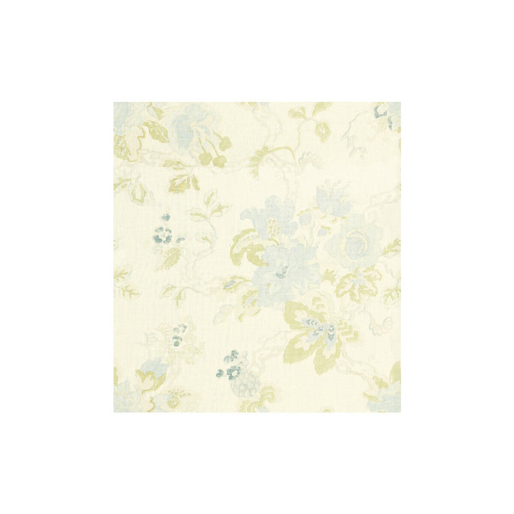 Parnham Blue/Green by Lee Jofa Designer Fabric BLITHFIELD LINEN - 100% United Kingdom - Horizontal: 25.25 and Vertical: 28 51.5 - Swanky Fabrics -