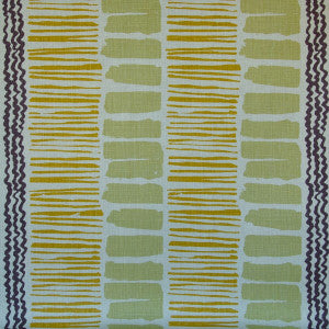 Saltaire Lime/Gold/Plum by Lee Jofa Designer Fabric