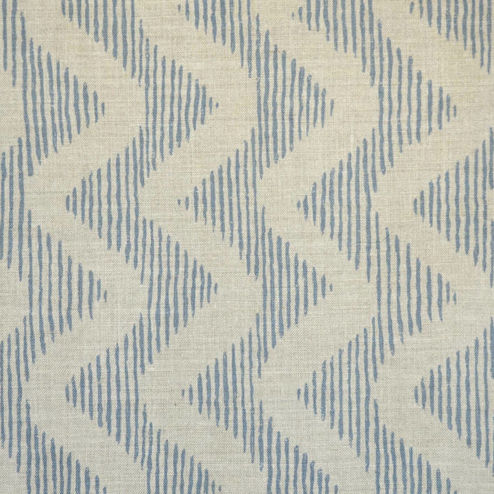 Colebrook Blue/Natural by Lee Jofa Designer Fabric BLITHFIELD LINEN - 88%;POLYAMIDE - 12% United Kingdom Horizontal: 1.125 and Vertical: 10.5 54 - Swanky Fabrics -