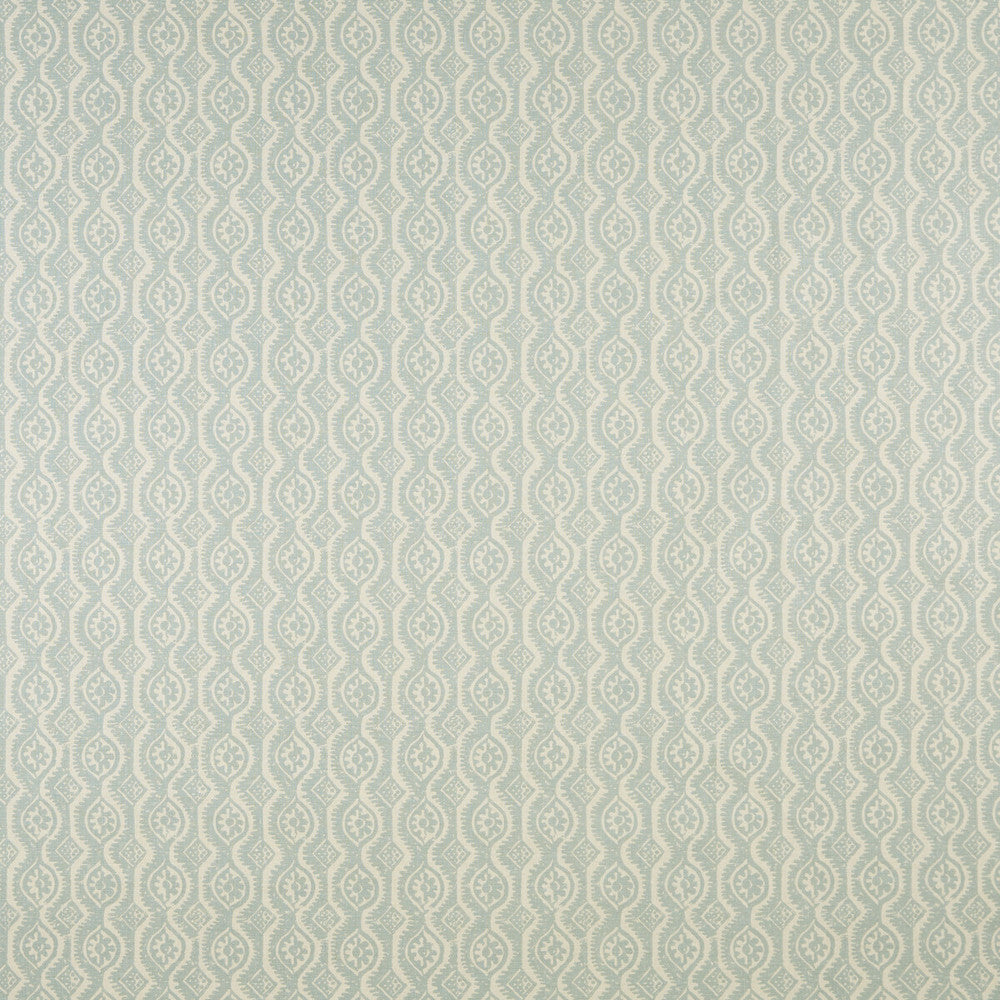 Small Damask Aqua by Lee Jofa Designer Fabric BLITHFIELD LINEN - 88%;POLYAMIDE - 12% United Kingdom Horizontal: 5.375 and Vertical: 8.375 54 - Swanky Fabrics -