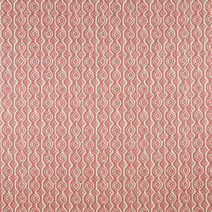 Small Damask Red by Lee Jofa Designer Fabric BLITHFIELD LINEN - 88%;POLYAMIDE - 12% United Kingdom - Horizontal: 5.375 and Vertical: 8.375 54 - Swanky Fabrics -