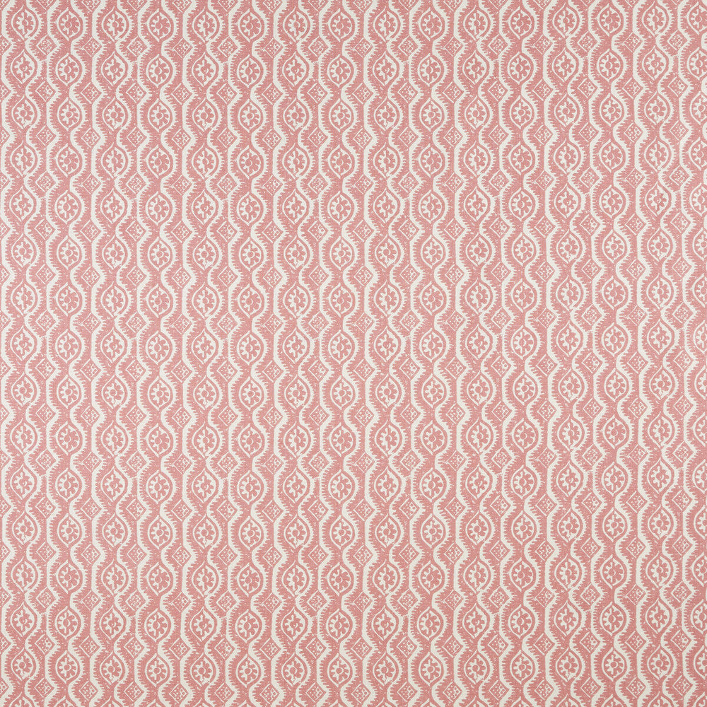 Small Damask Pink by Lee Jofa Designer Fabric BLITHFIELD LINEN - 88%;POLYAMIDE - 12% United Kingdom - Horizontal: 5.375 and Vertical: 8.375 54 - Swanky Fabrics -