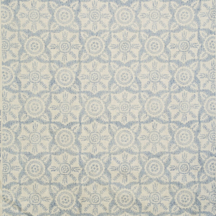 Rossmore Ii Aqua by Lee Jofa Designer Fabric BLITHFIELD LINEN - 100% United Kingdom - Horizontal: 15 and Vertical: 15 52.75 - Swanky Fabrics -