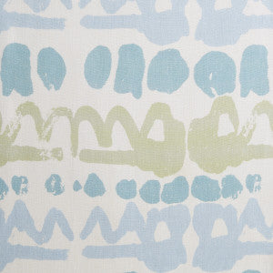 Altamira Lime/Blue by Lee Jofa Designer Fabric