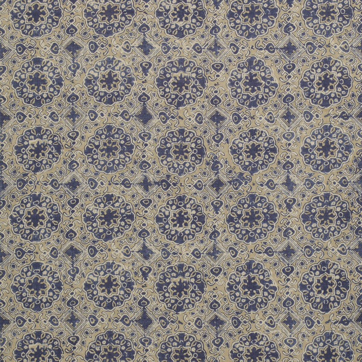 Ashcombe Sand/Blue by Lee Jofa Designer Fabric BLITHFIELD LINEN - 100% Thailand Horizontal: 10.5 and Vertical: 31.5 52.5 - Swanky Fabrics -