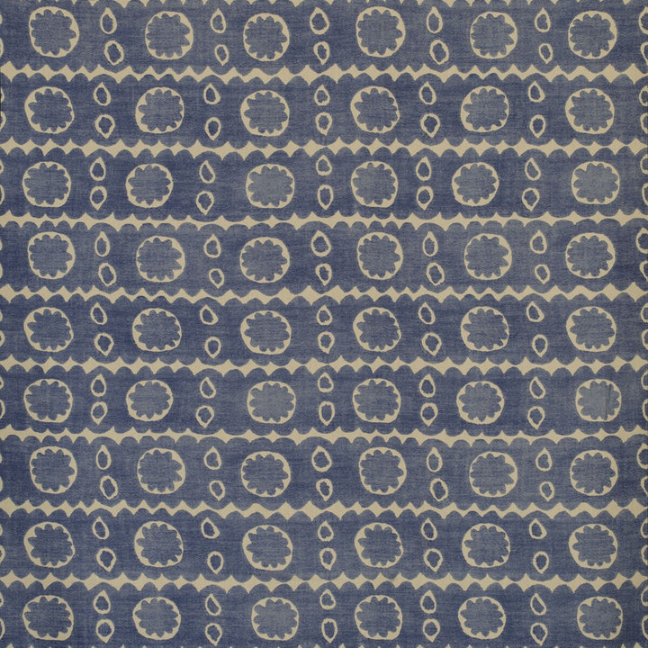 Osborne Blue by Lee Jofa Designer Fabric BLITHFIELD LINEN - 100% Thailand Horizontal: 26.25 and Vertical: 17.25 52.5 - Swanky Fabrics -