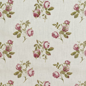 Simsbury Rose/Green by Lee Jofa Designer Fabric