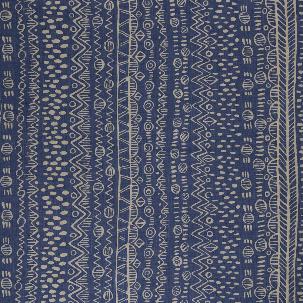 Chester Azure by Lee Jofa Designer Fabric BLITHFIELD LINEN - 100% United Kingdom HEAVY Horizontal: 50 and Vertical: 25.1 50.3 - Swanky Fabrics -
