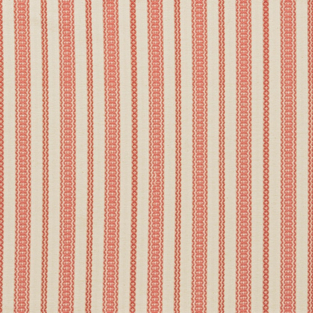 Payson Coral by Lee Jofa Designer Fabric BLITHFIELD COTTON - 100% United Kingdom MEDIUM Horizontal: 2.75 and Vertical: 0.4 52 - Swanky Fabrics -
