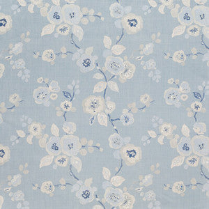 Hana Light Blue BFC-3705.15.0 By Lee Jofa Designer Fabric