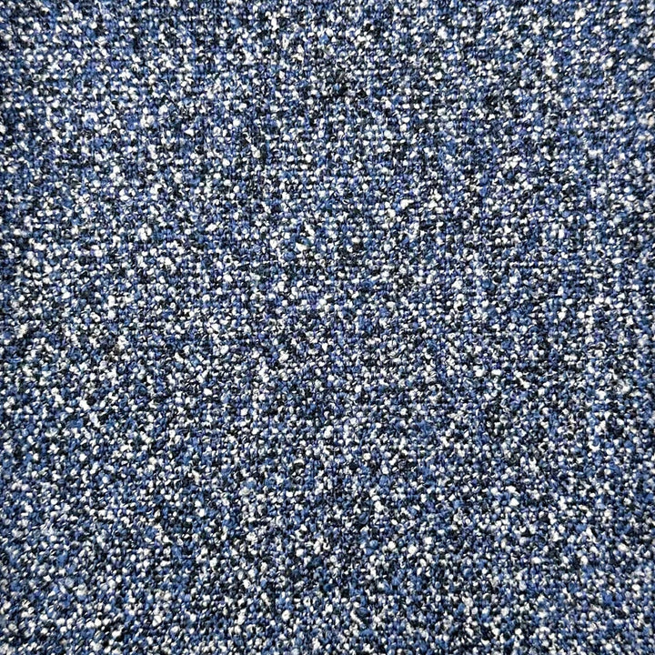 Boswell # 518 Indigo by Maxwell Designer Fabric Performance Textures Iii 100% POLYESTER CHINA 55" - Swanky Fabrics -