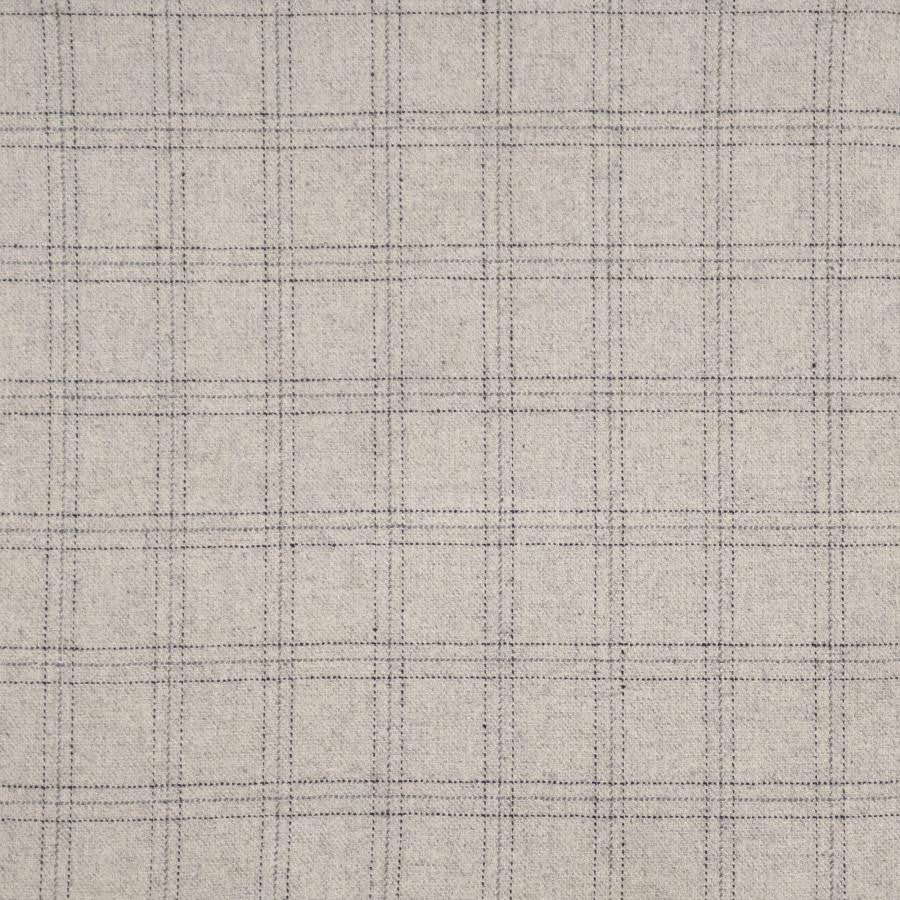 Barrie # 413 Dove by Maxwell Designer Fabric Menswear Ii-Plaids & Checks 40% WOOL
35% POLYESTER
15% NYLON
10% ACRYLIC INDIA V-3.4" H-3.4" 55" - Swanky Fabrics -