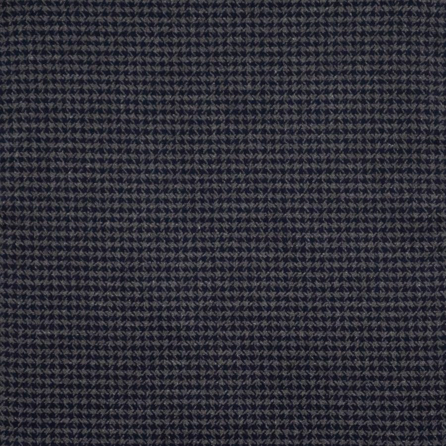 Berkeley # 431 Onyx by Maxwell Designer Fabric Menswear Ii-Plaids & Checks 40% WOOL
35% POLYESTER
15% NYLON
10% ACRYLIC INDIA V-1.3" H-1.3" 54" - Swanky Fabrics -
