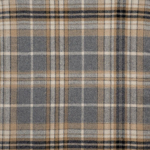Brummell # 426 Steel by Maxwell Designer Fabric