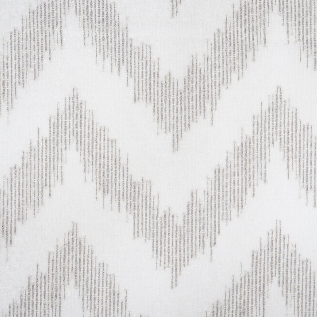 Bolton # 301 Dove by Maxwell Designer Fabric Sheer Escape 100% POLYESTER TURKEY V-21.3" H-7.9" 118" - Swanky Fabrics -