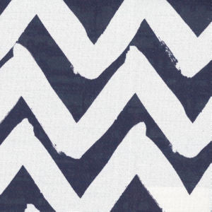 Bianca Navy 65 by Norbar Designer Fabric 65% POLYESTER / 35% COTTON SPAIN 7 1/2 V - 27 1/2 H 55" - Swanky Fabrics -