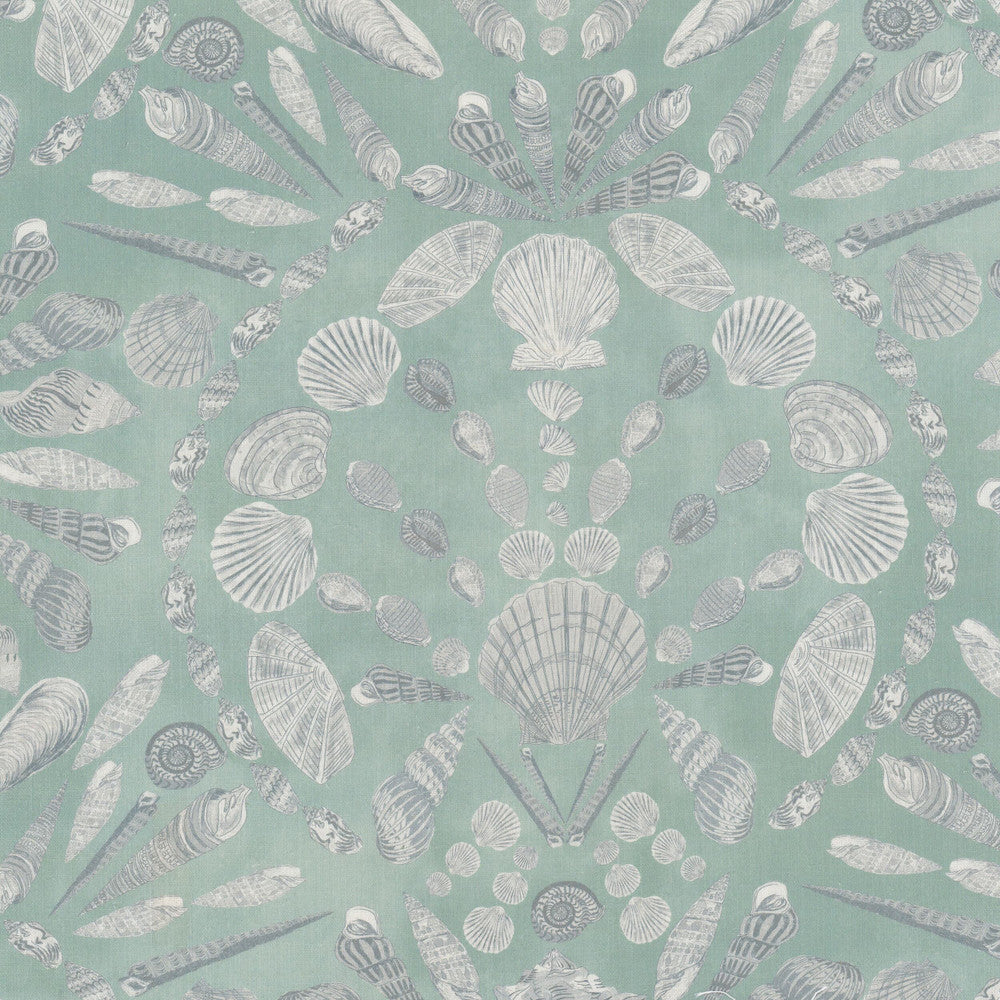Bijoux 1 Spray by Stout Designer Fabric RAINBOW LIBRARY VAPOR/SEAGLASS 90%COT 10%LIN USA Horizontal: 27.000 and Vertical: 27.000 54 in - Swanky Fabrics -